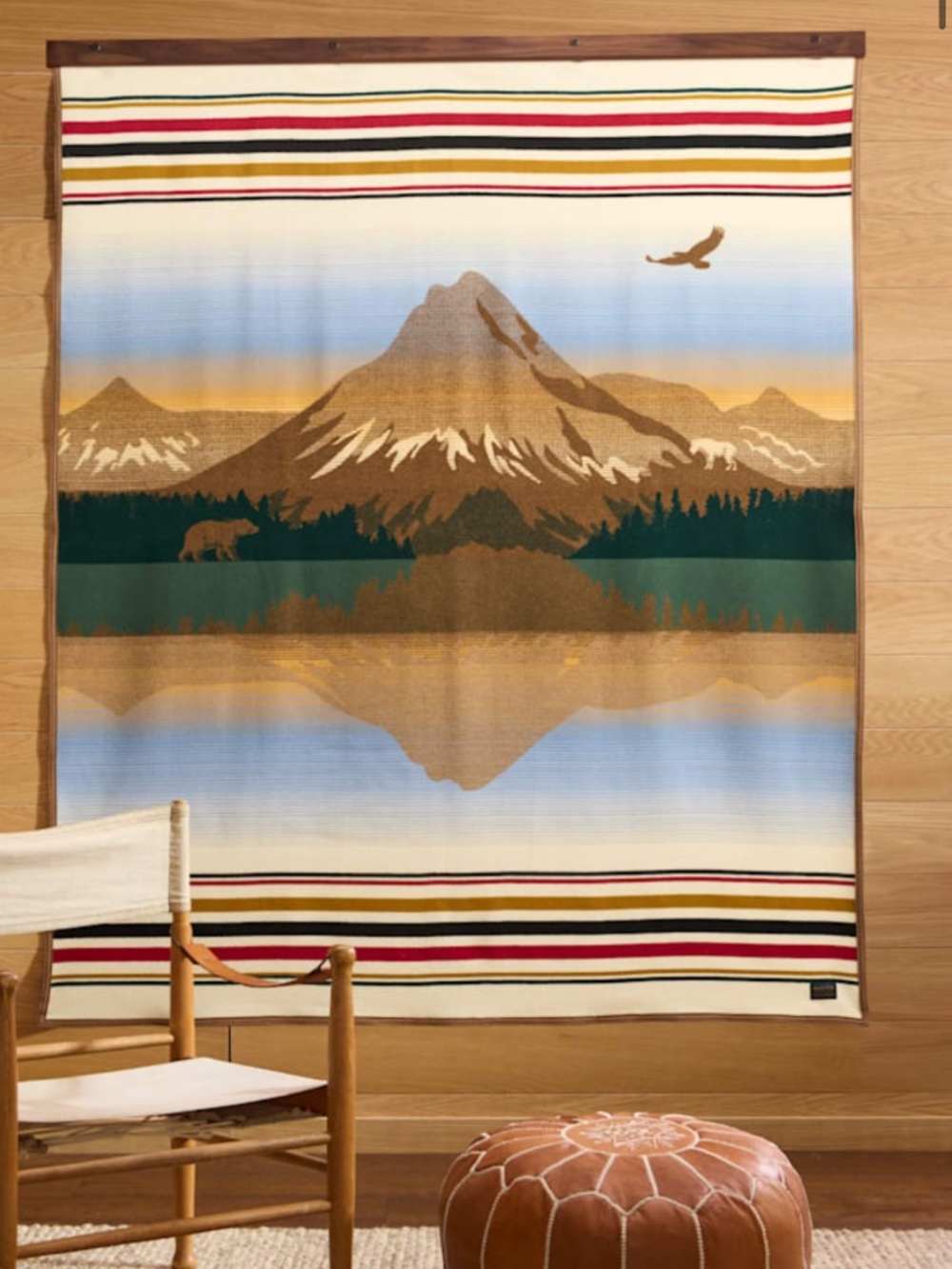 Pendleton woolen Mills glacier peaks new with tags
